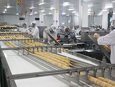 Rice cake production line