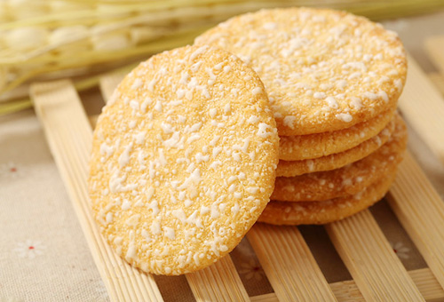 Pumpkin Flavored Rice Cracker