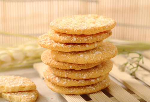 Pumpkin Flavored Rice Cracker